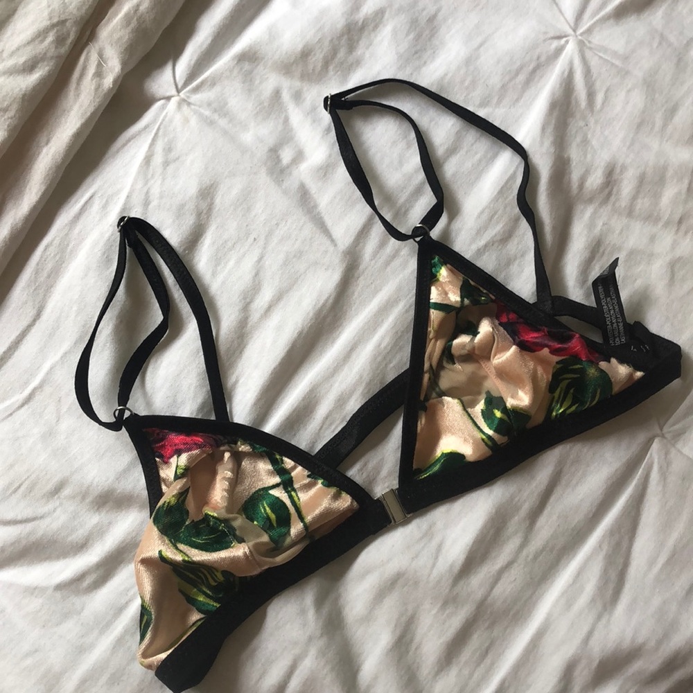 Out From Under Floral Bralette
